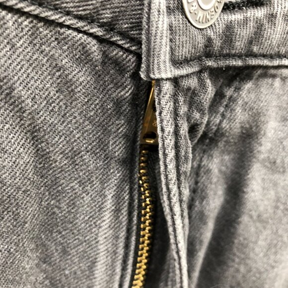 H&M Youth Teens 18 Loose Ample Denim Shorts Black Relaxed High Rise Girls - Picture 11 of 11